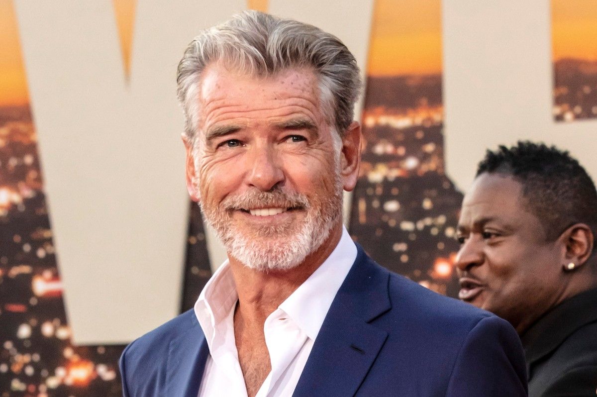 皮尔斯·布罗斯南(Pierce Brosnan)出席了2019年7月在TCL中国剧院举行的《好莱坞昔日》洛杉矶首映式