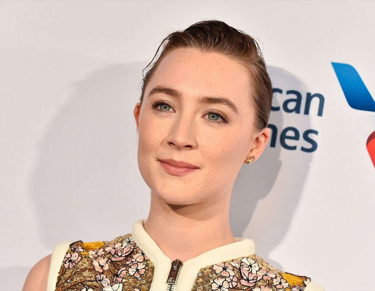 2020年在洛杉矶BAFTA茶话会上的Saoirse Ronan